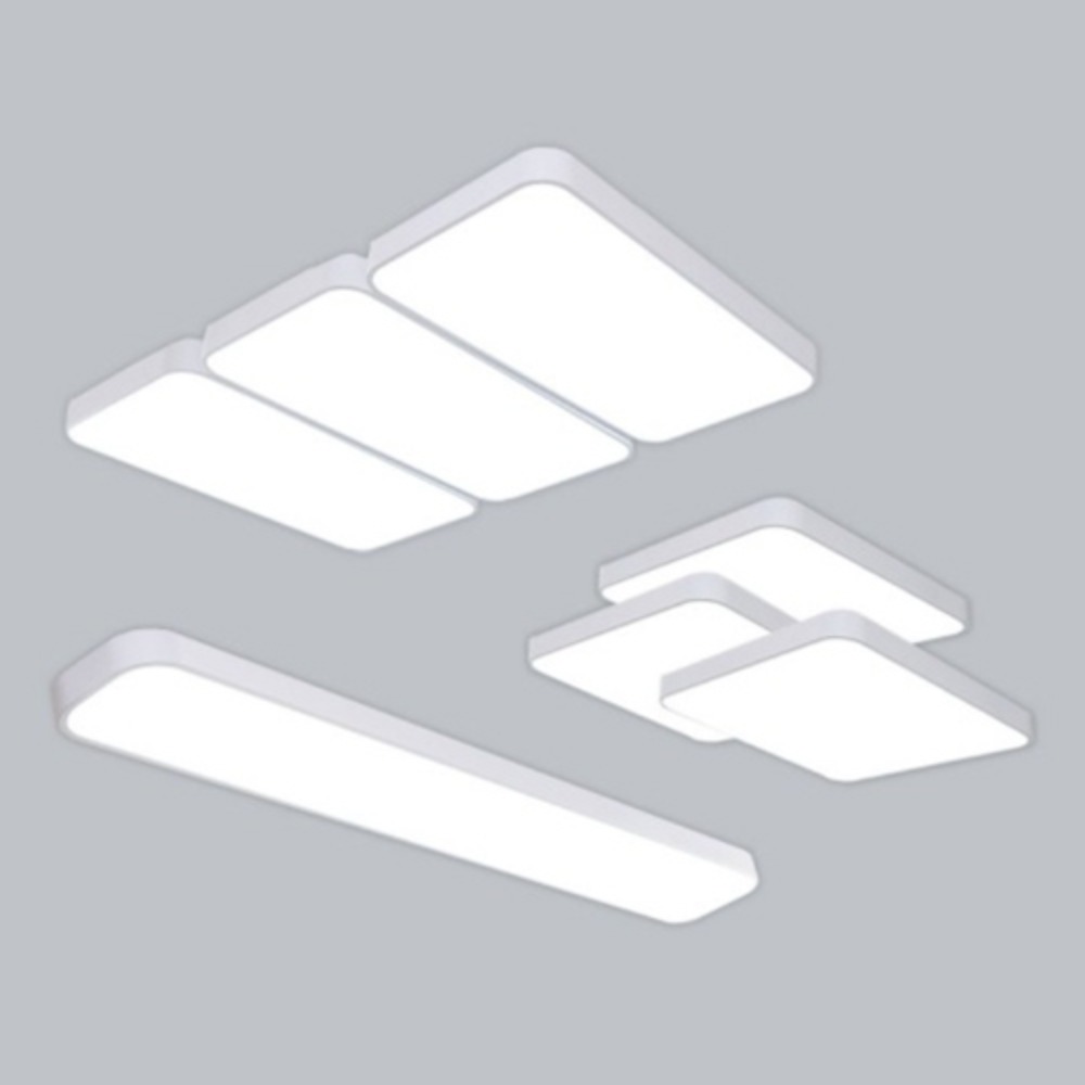 림피오 국산 LED 거실 인테리어 조명 세트(거실등1+방등3+주방등1) AS 1년