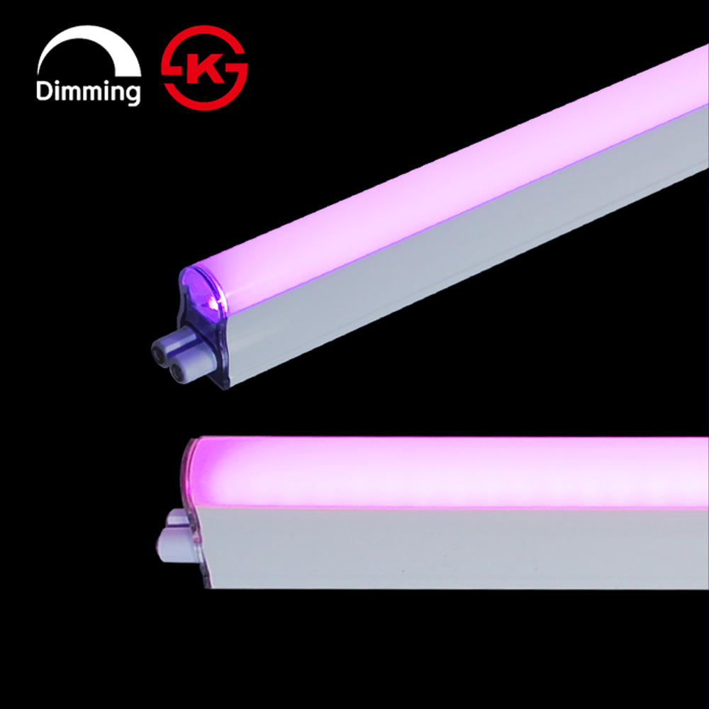 디밍 T5 LED 간접조명 라인조명 보라색 핑크색 밝기조절 고효율 