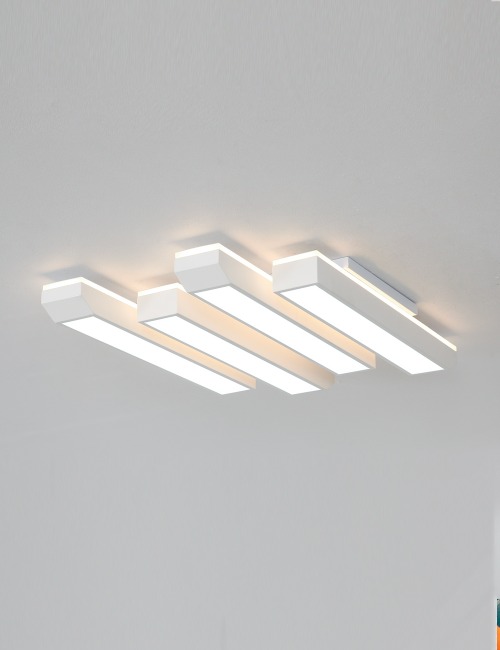 뉴건스 LED 거실등 100W 인테리어 디자인 조명 화이트 
